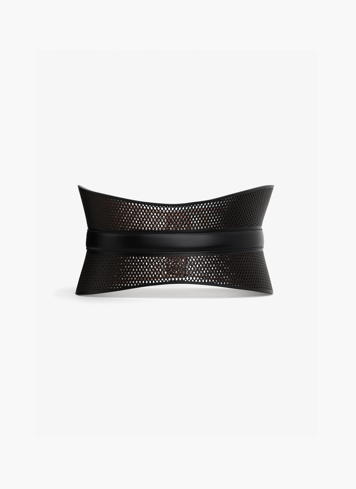 NEO BUSTIER BELT IN LEATHER ALAÏA BLACK NEO BUSTIER BELT IN LEATHER